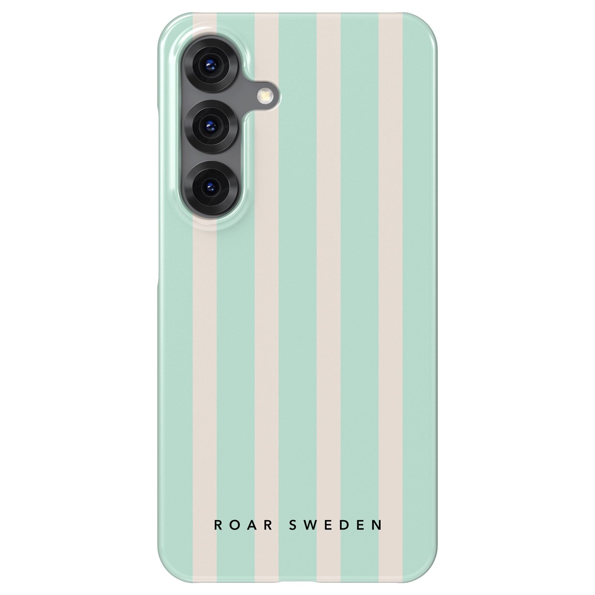 Slim mobilskal – Seafoam Stripes