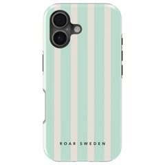 Seafoam Stripes - Tough Case - Roar Sweden