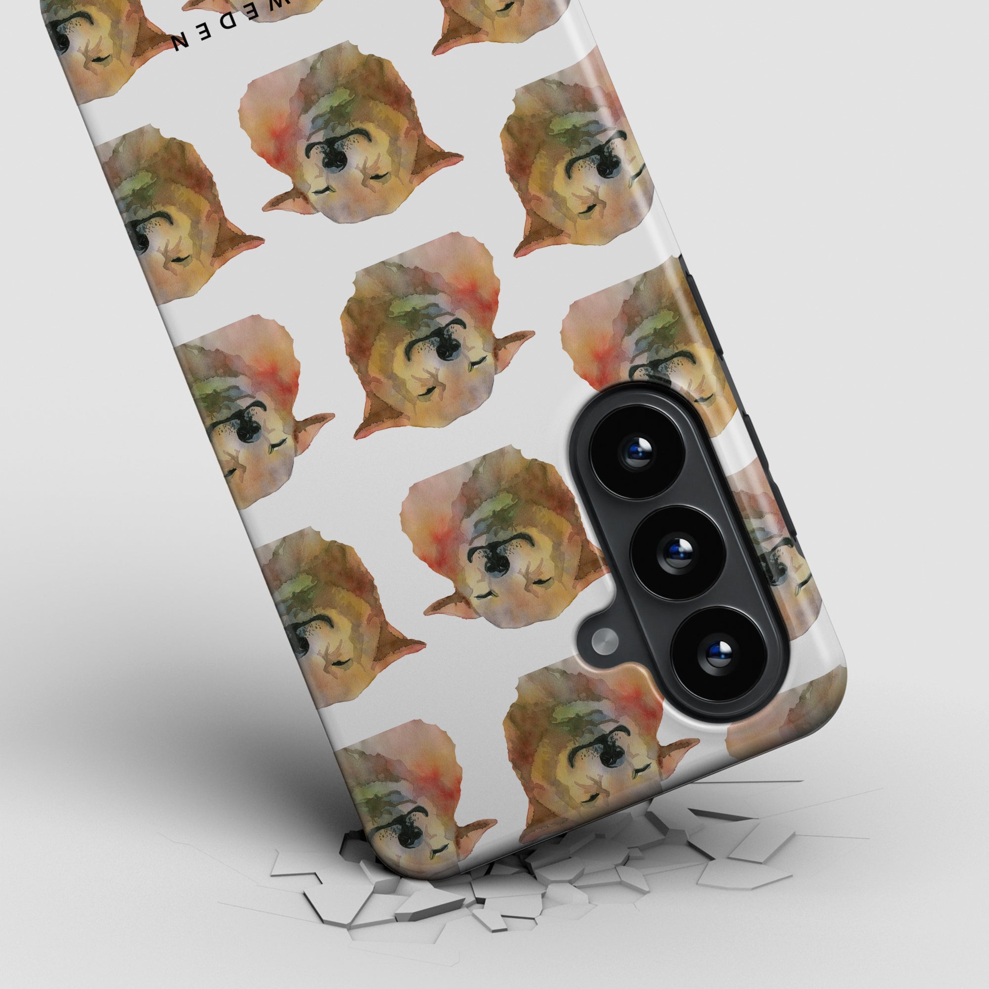 Smiley Shiba - Magnetic Tough Phone Case - Roar Sweden
