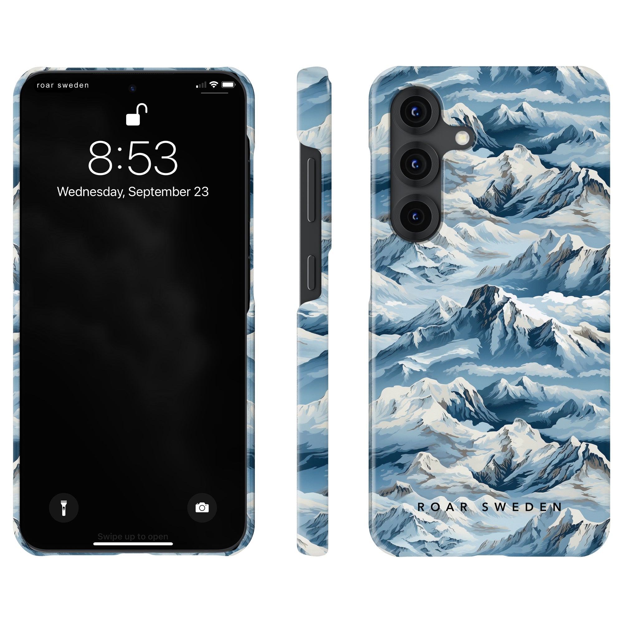Slim mobilskal – Snowy Mountains