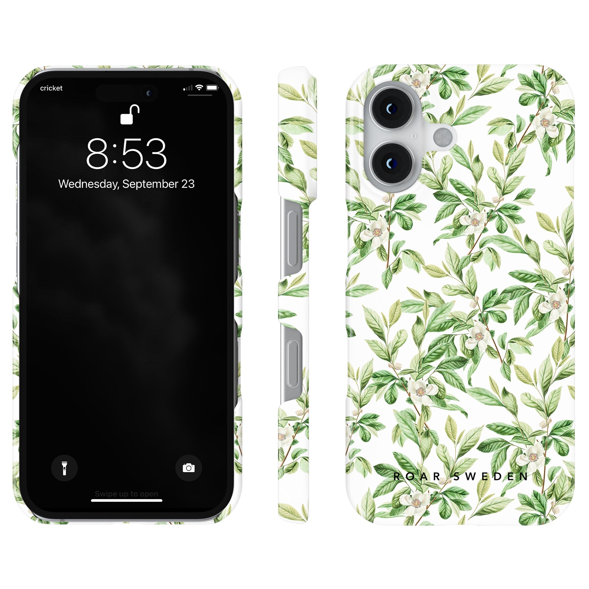 Slim mobilskal – Spring Leaves