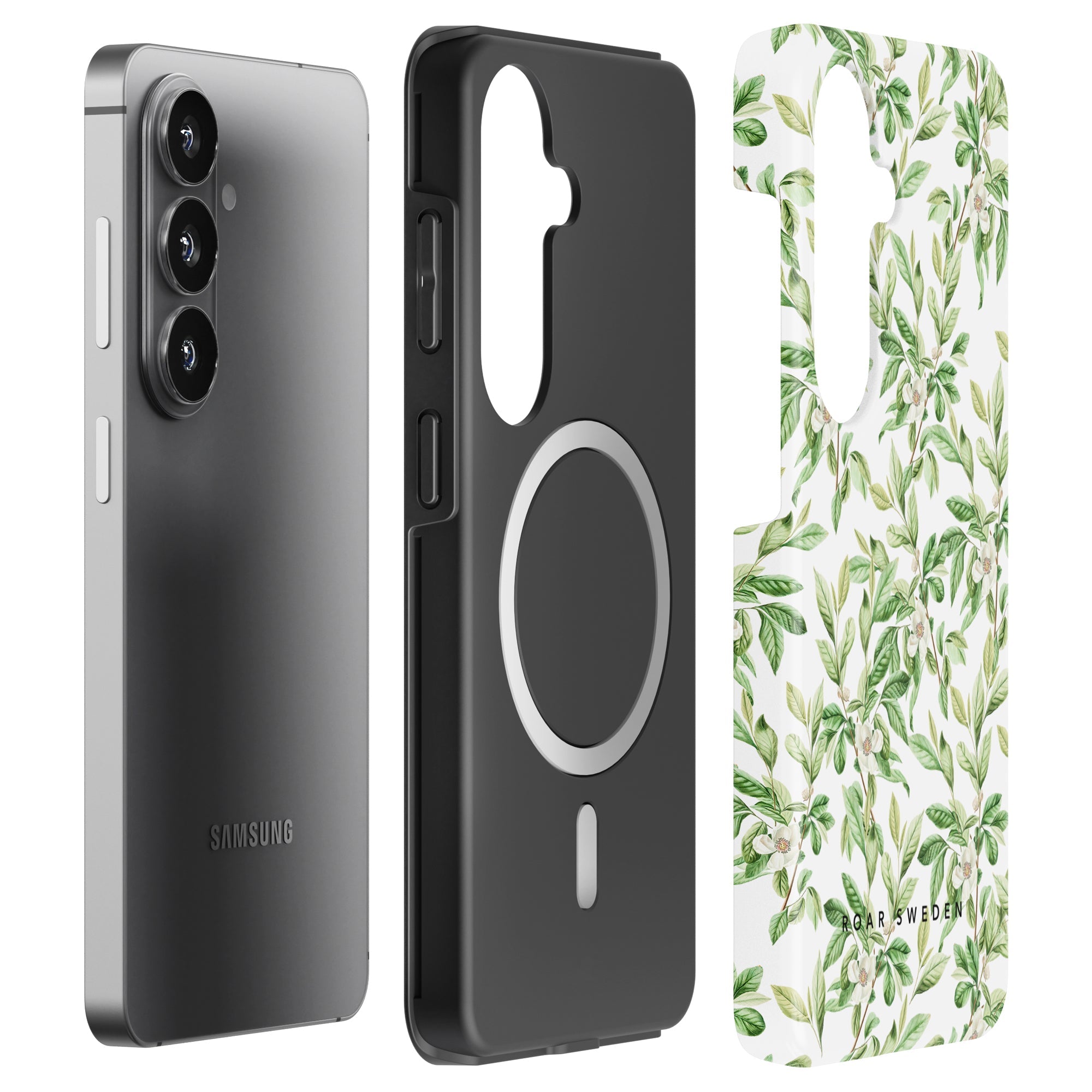 Spring Leaves - Magnetic Tough Phone Case - Roar Sweden