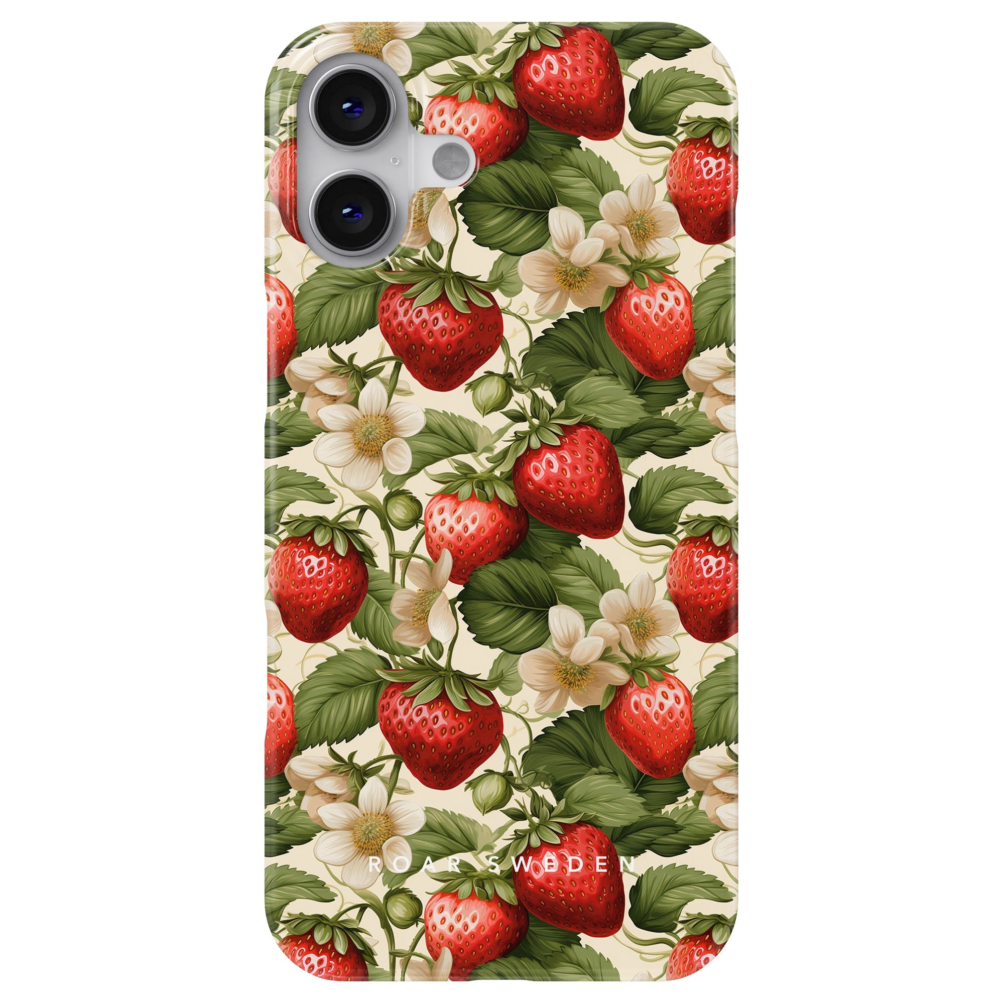 Slim mobilskal – Strawberries