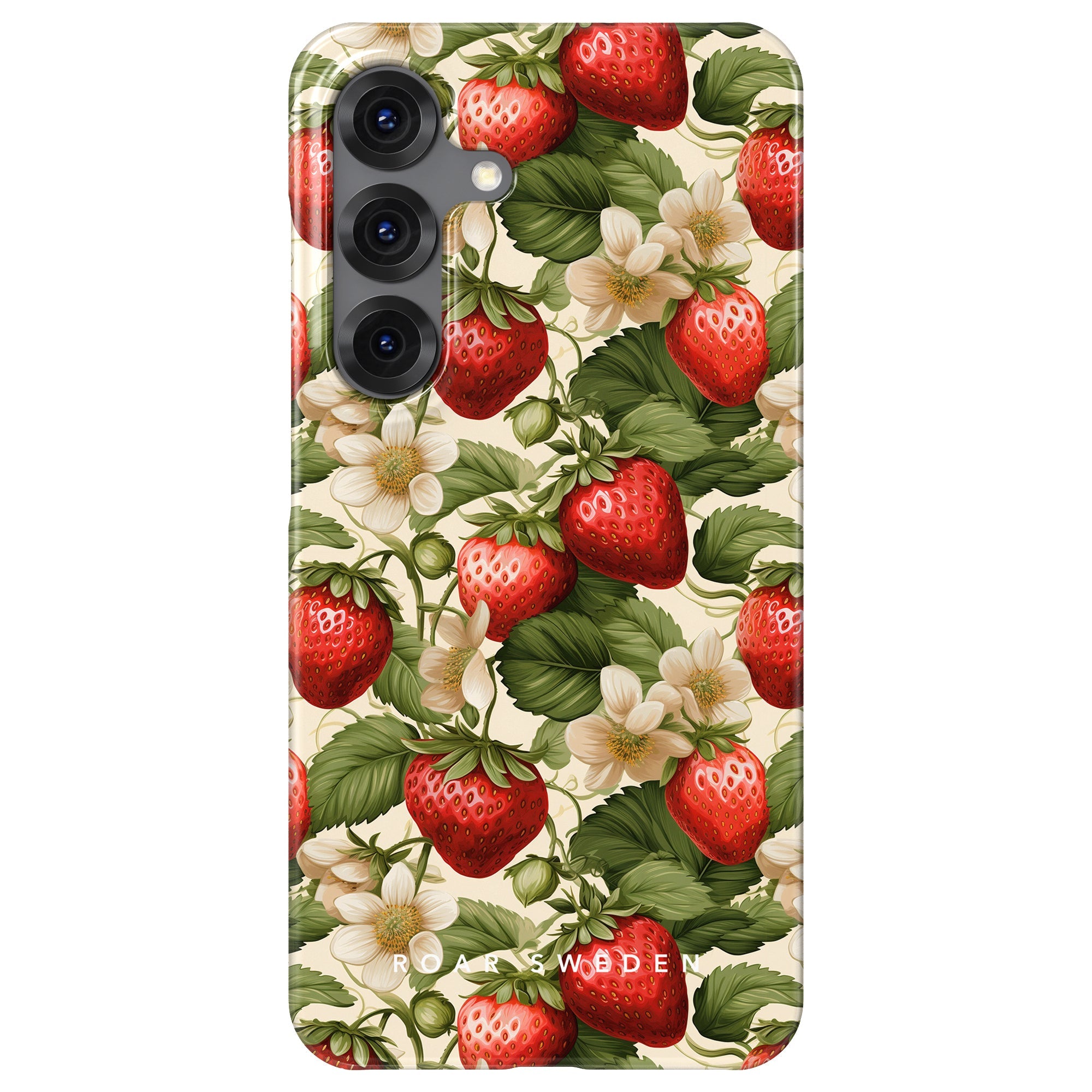 Slim mobilskal – Strawberries