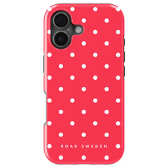 Strawberry Dots - Tough Case - Roar Sweden