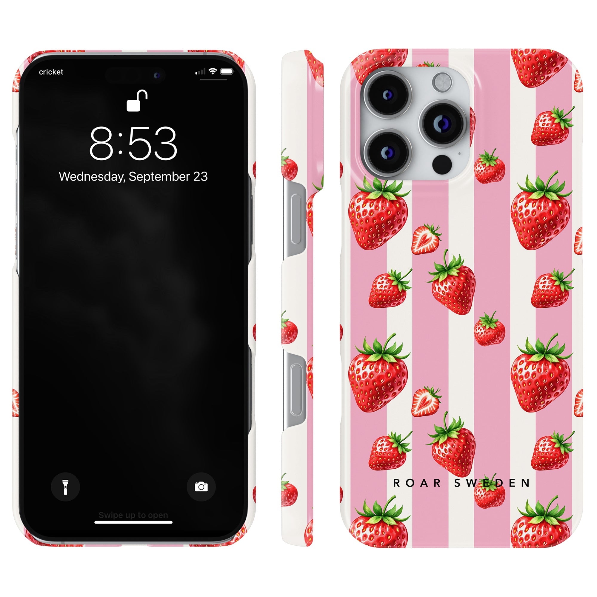 Slim mobilskal – Strawberry Milk