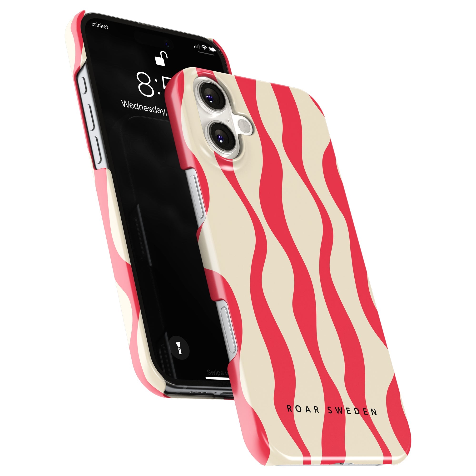 Slim mobilskal – Strawberry Waves