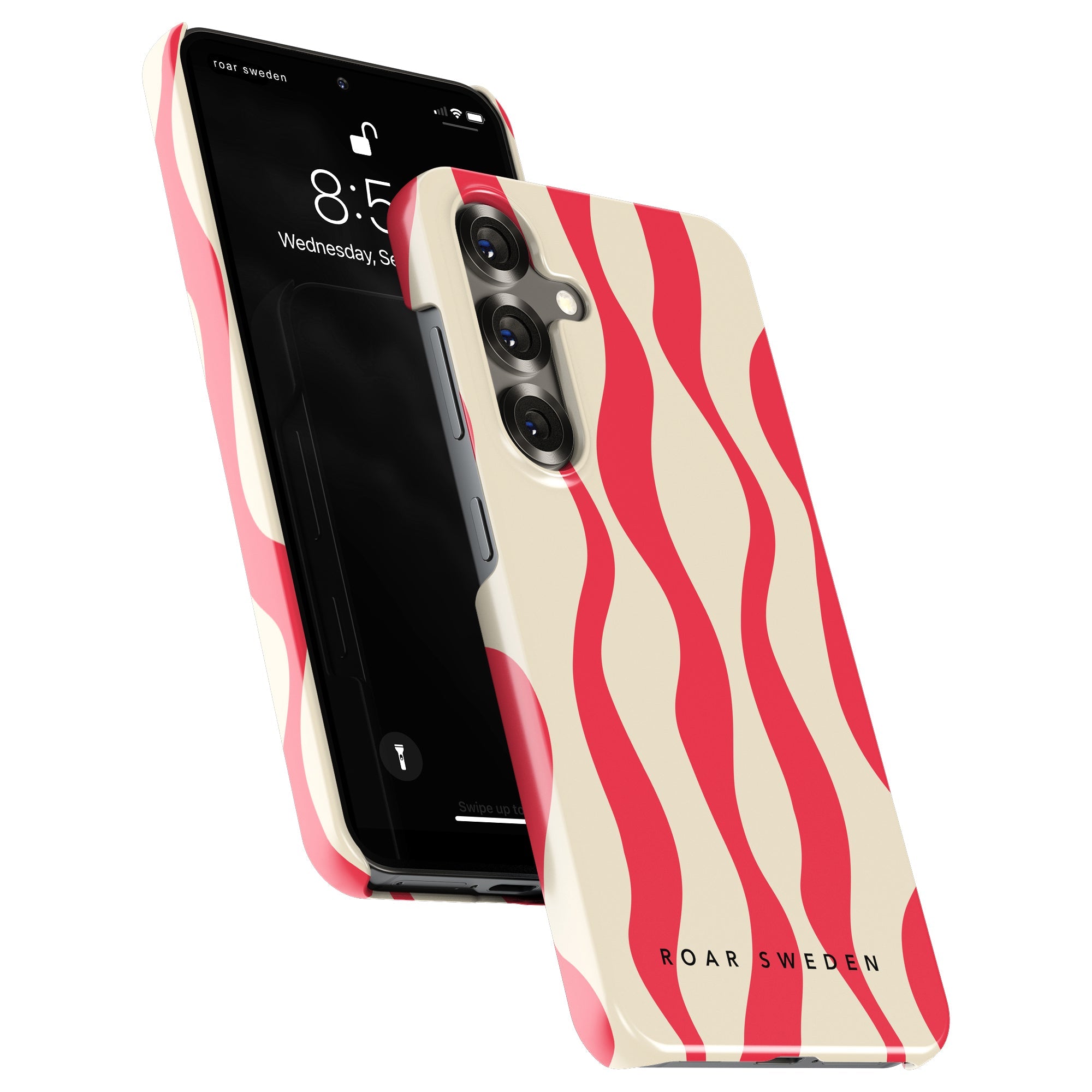 Slim mobilskal – Strawberry Waves