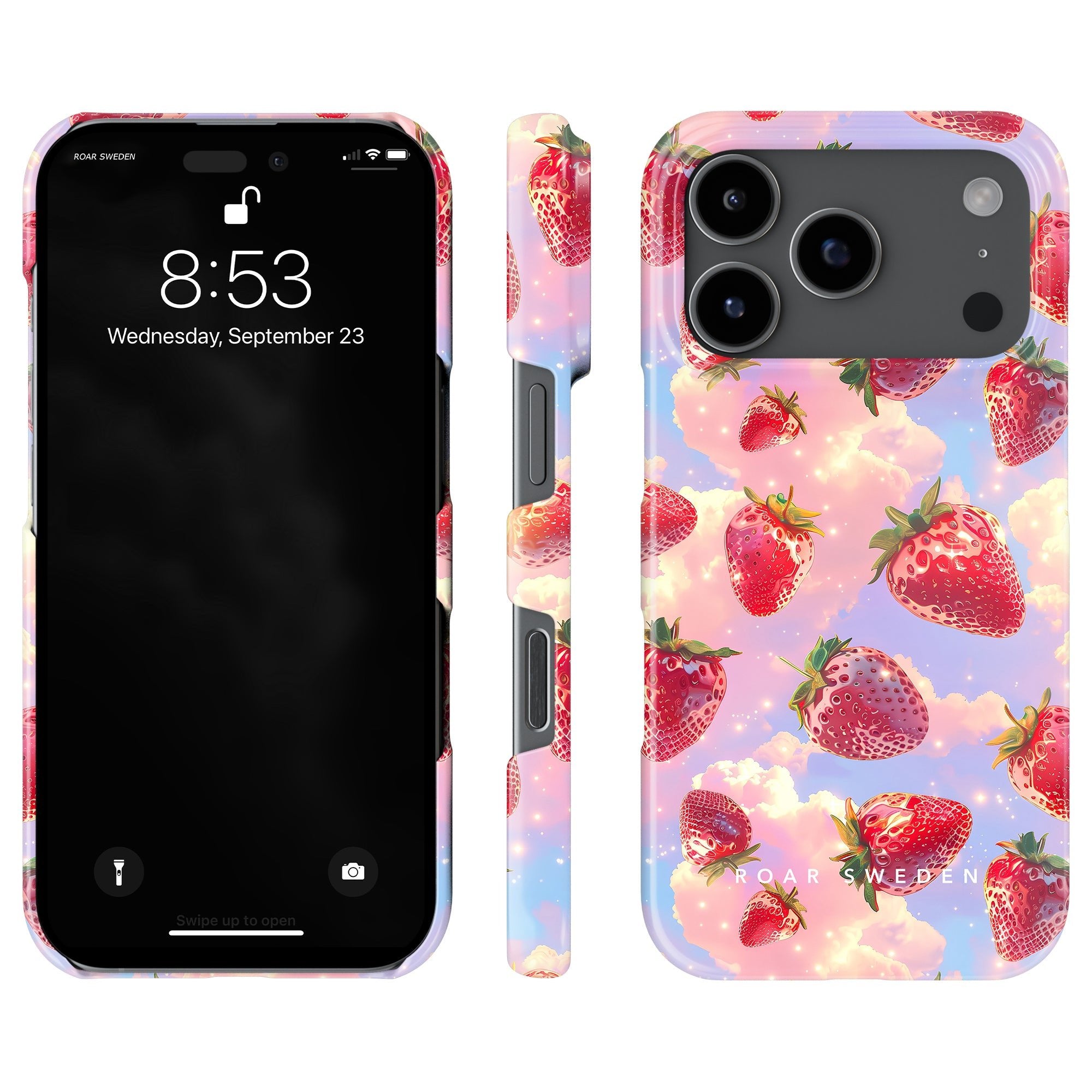 Strawberry Dreams - Slim case - Roar Sweden