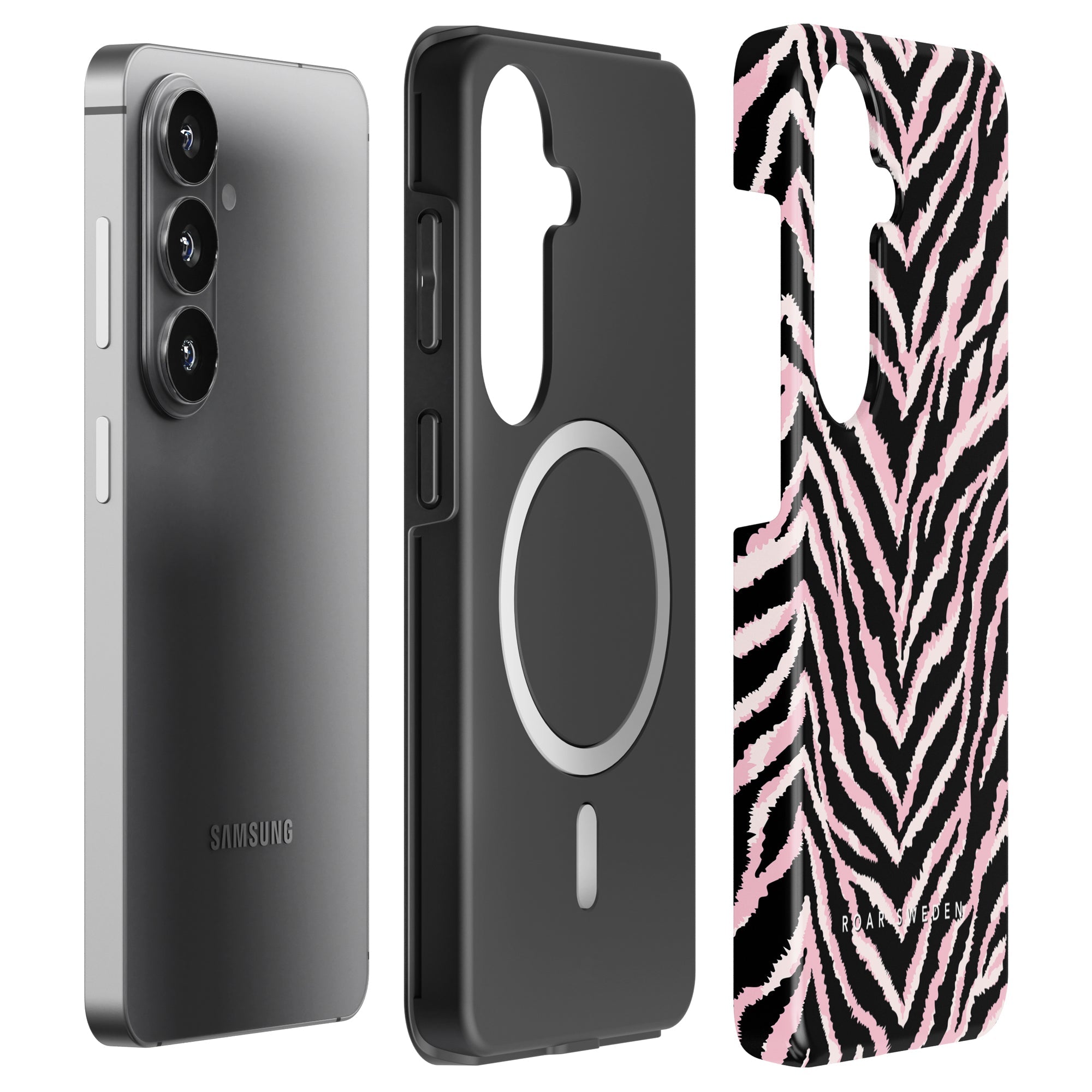 Stripes - Magnetic Tough Phone Case - Roar Sweden