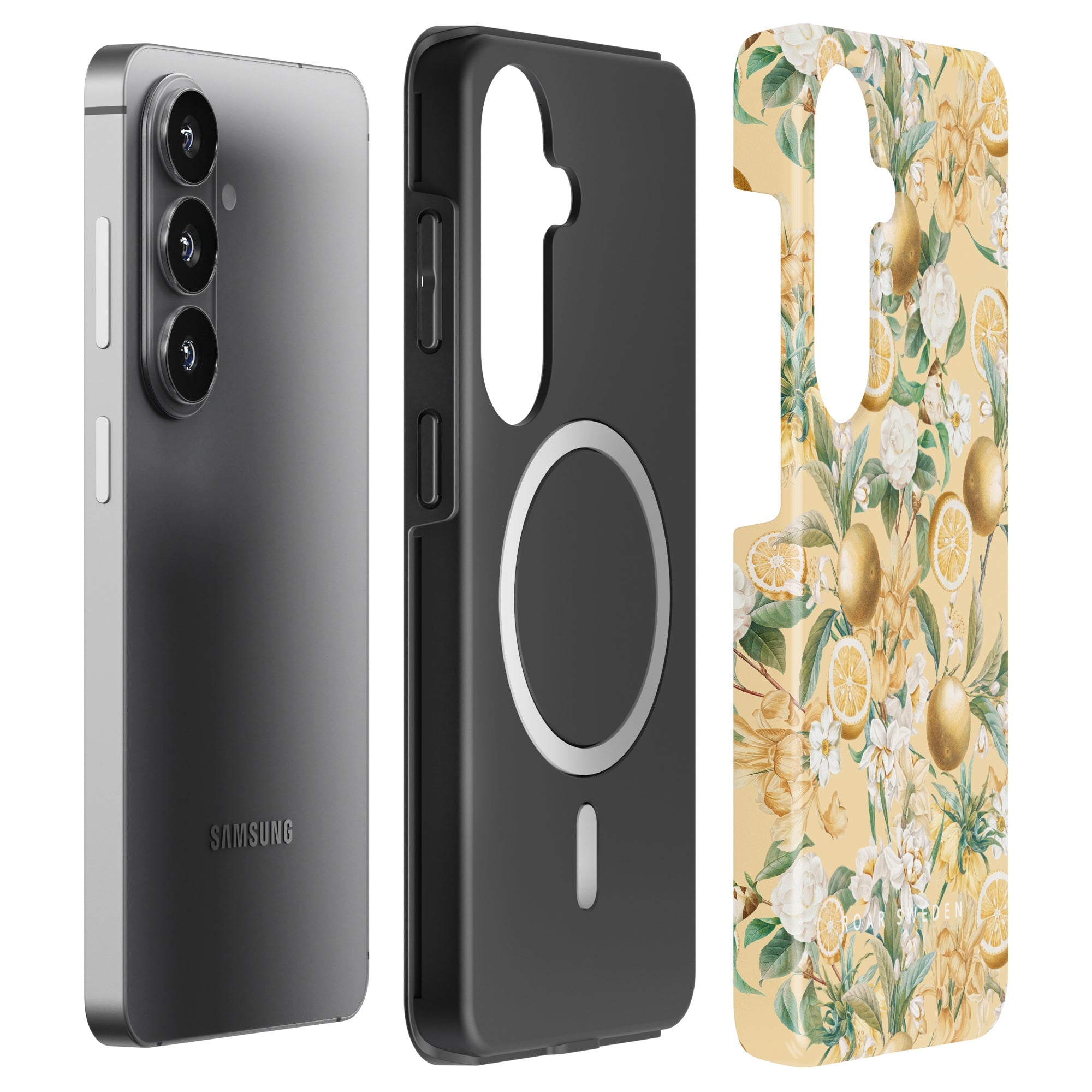 Sunny Lemons - Magnetic Tough Phone Case - Roar Sweden