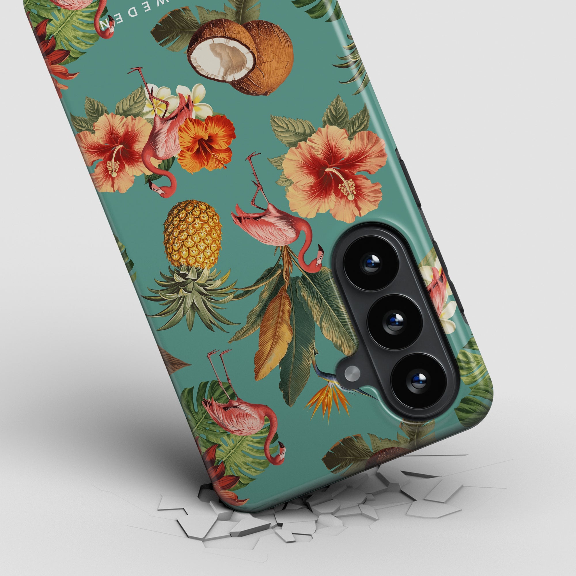 Tropical Elegance - Magnetic Tough Phone Case - Roar Sweden
