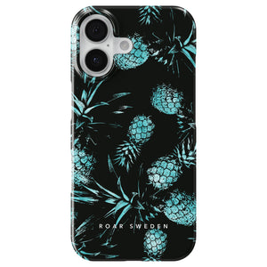 Turquoise Pineapples - Slim case