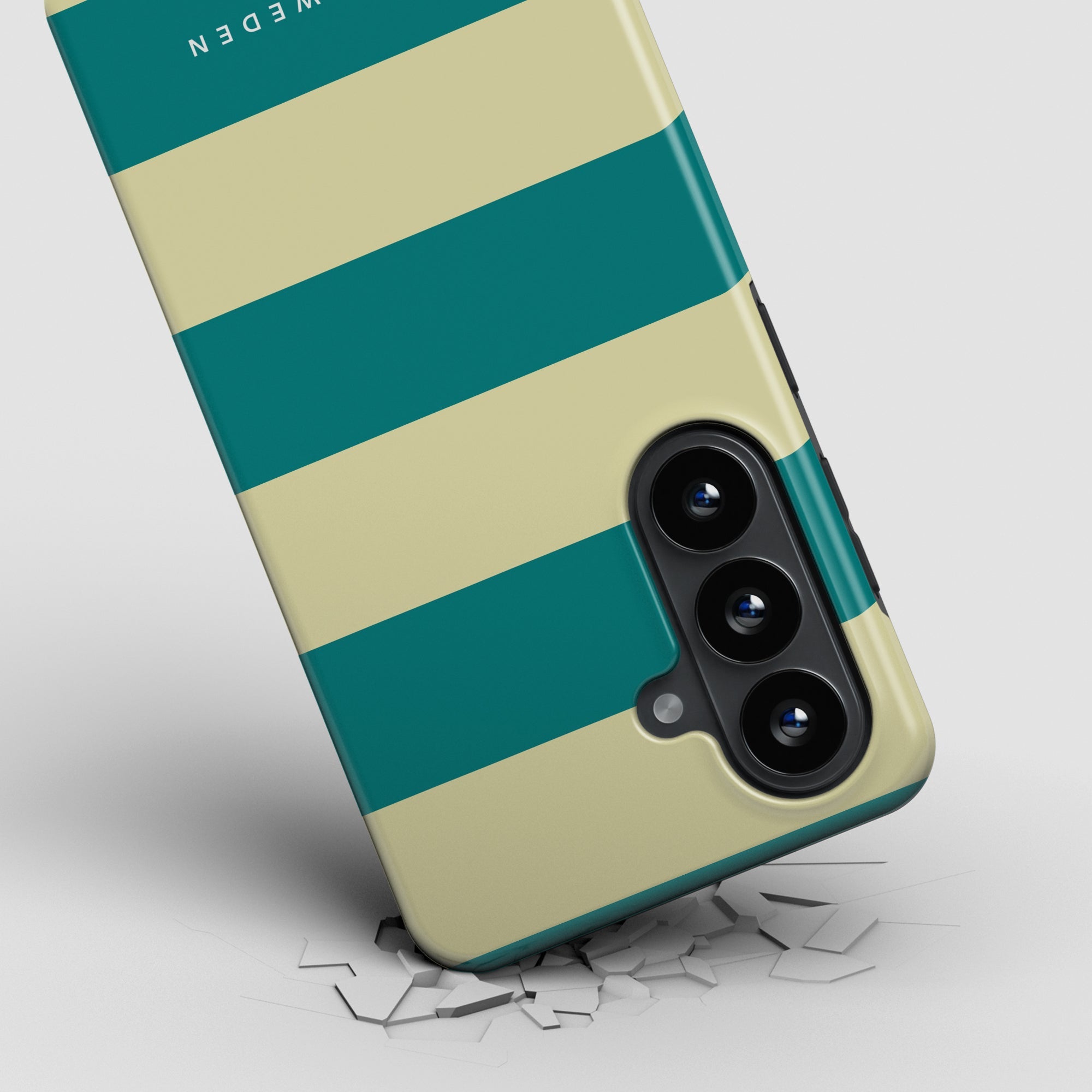 Turtle Stripes - Magnetic Tough Phone Case - Roar Sweden