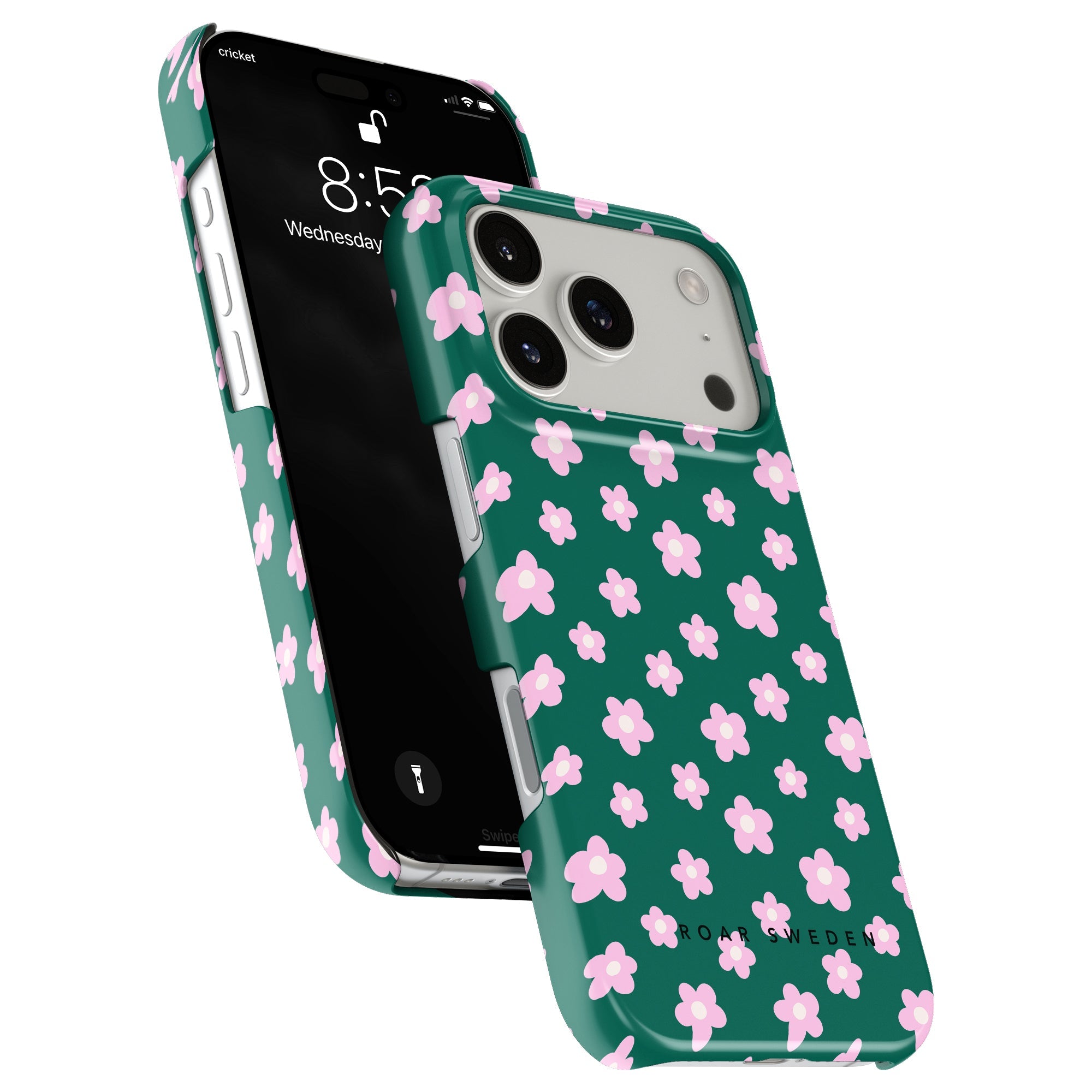 Spring Flower Green - Slim case