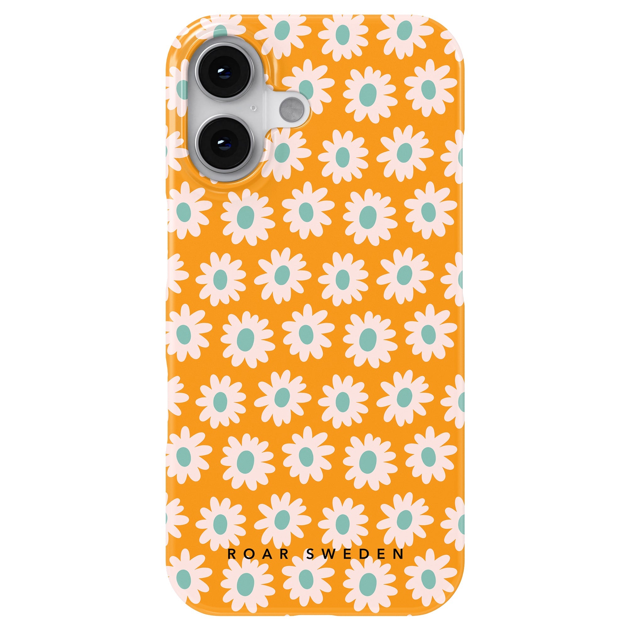 Slim mobilskal – Vårblomma Orange