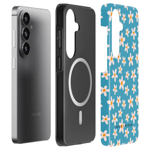 Spring Flower Blue - Magnetic Tough Phone Case