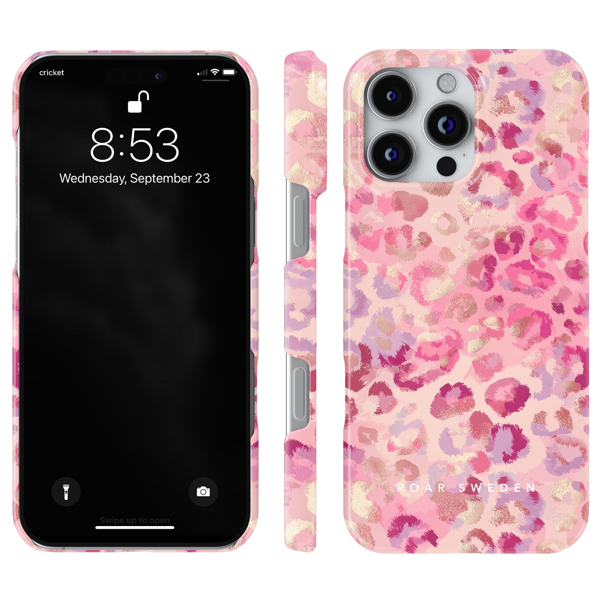 Slim mobilskal – Velvet Leopard