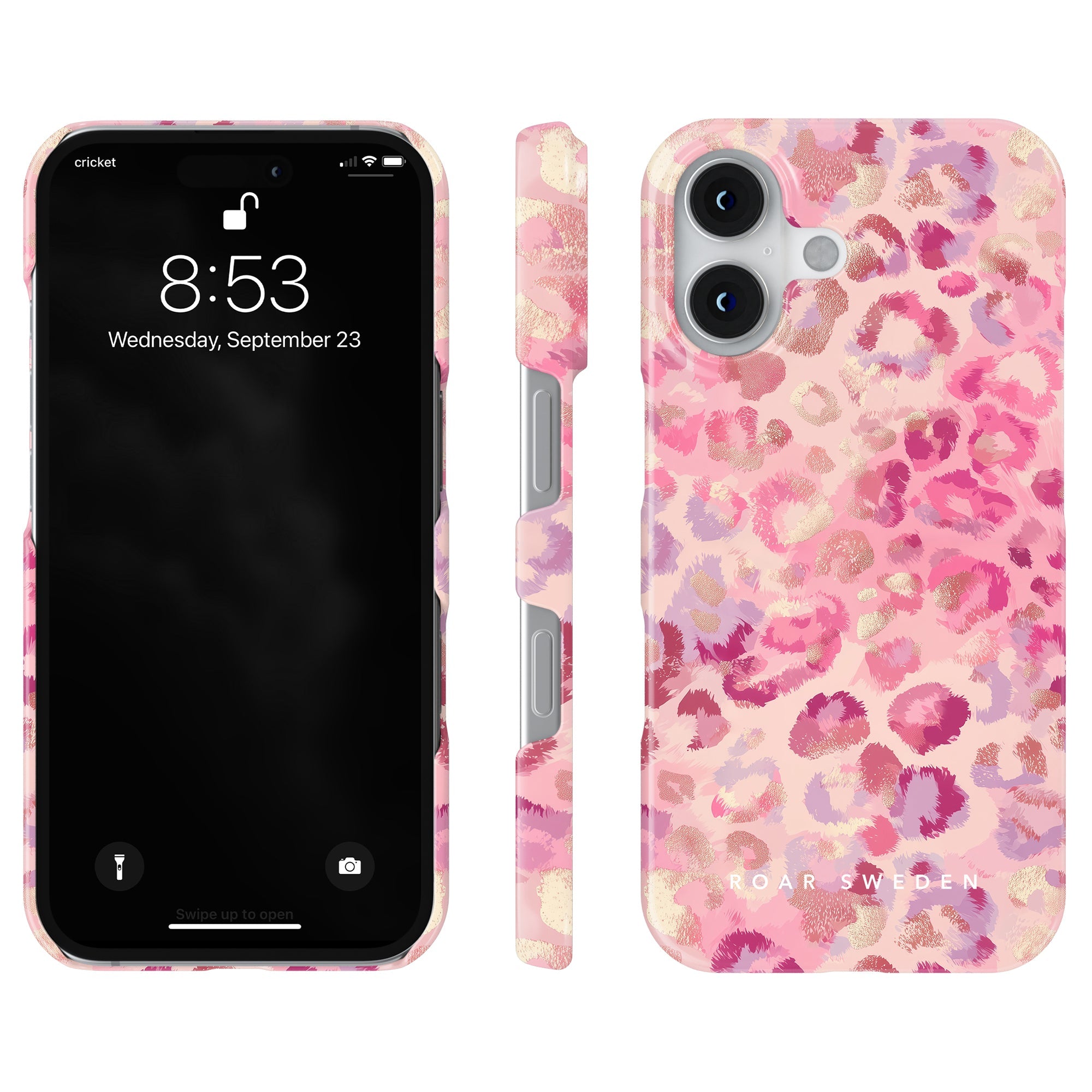 Slim mobilskal – Velvet Leopard