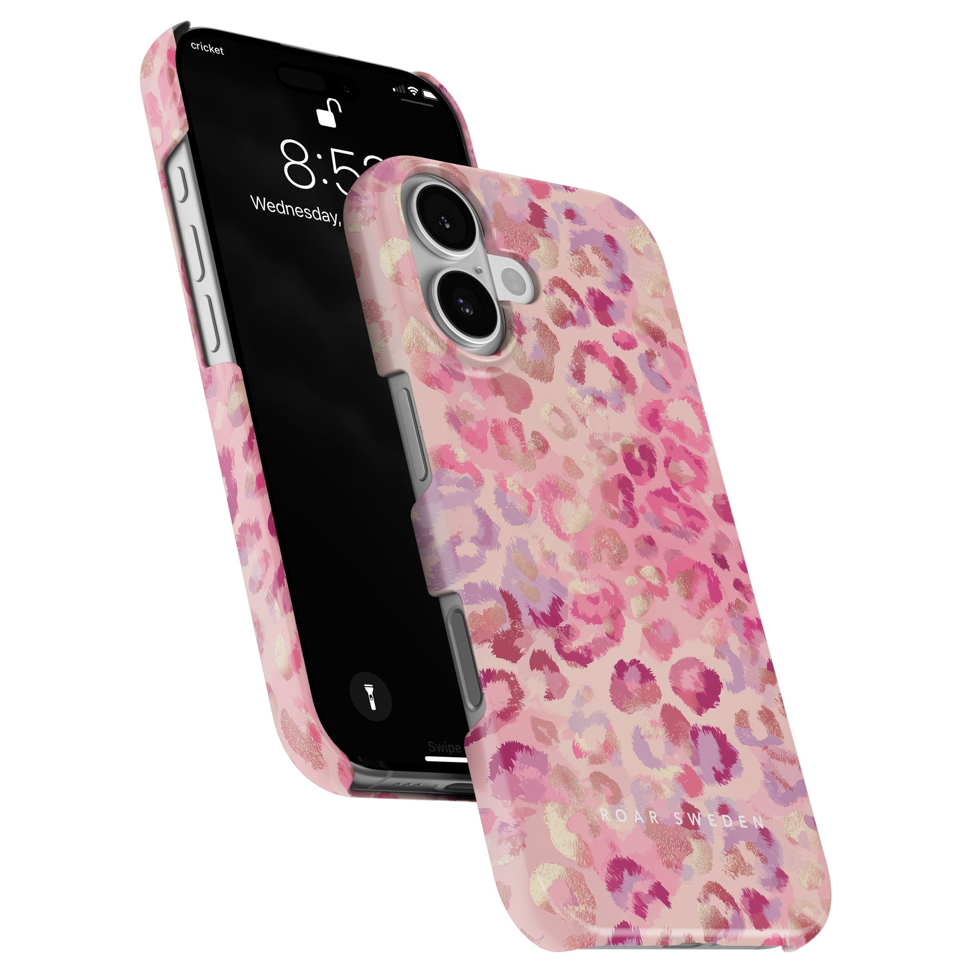 Slim mobilskal – Velvet Leopard