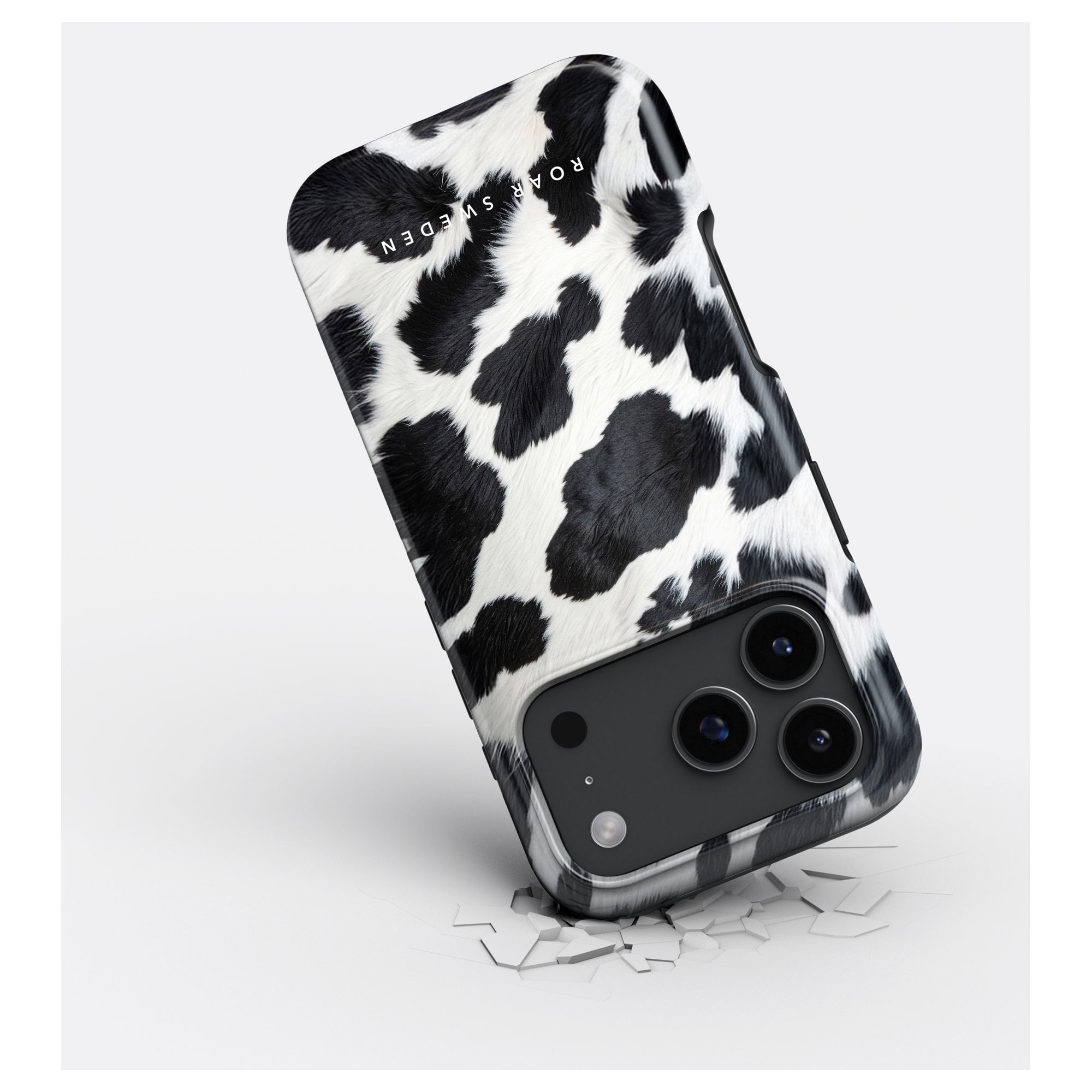 Cow MagSafe mobilskal – White Cow