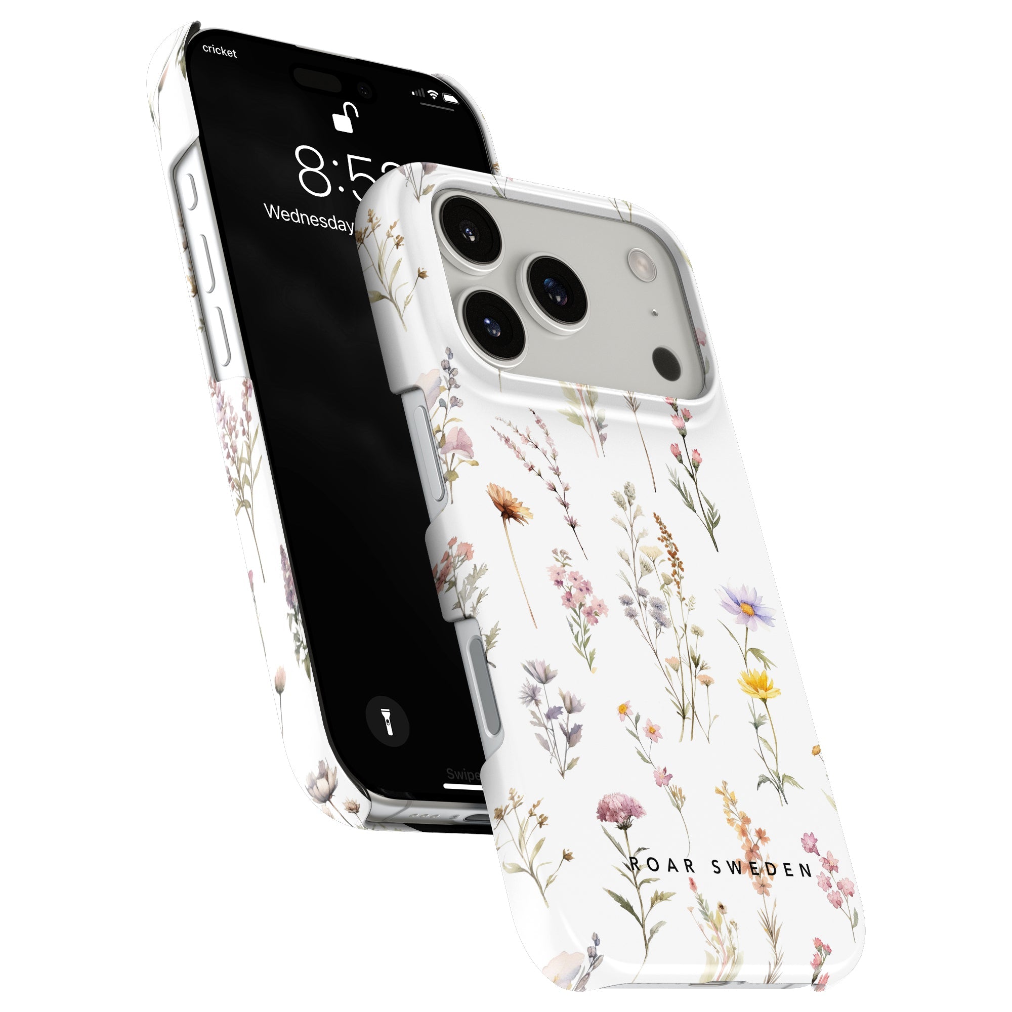 Wild Flowers Slim Case for iPhone & Samsung | Roar Sweden