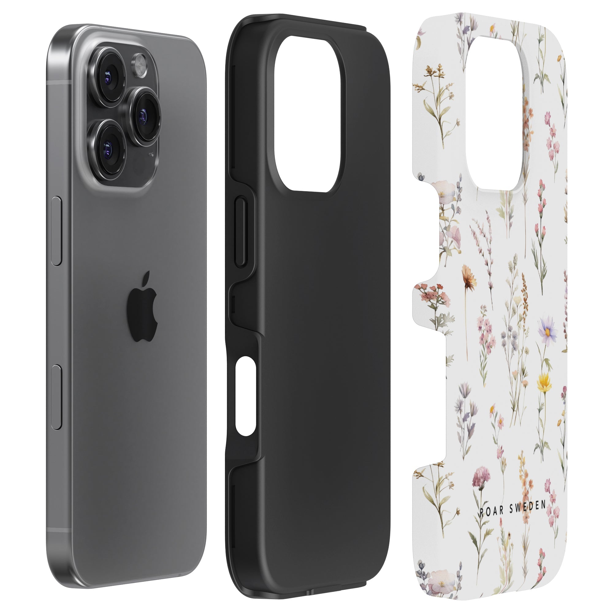 Wild Flowers Tough Case for iPhone & Samsung | Roar Sweden