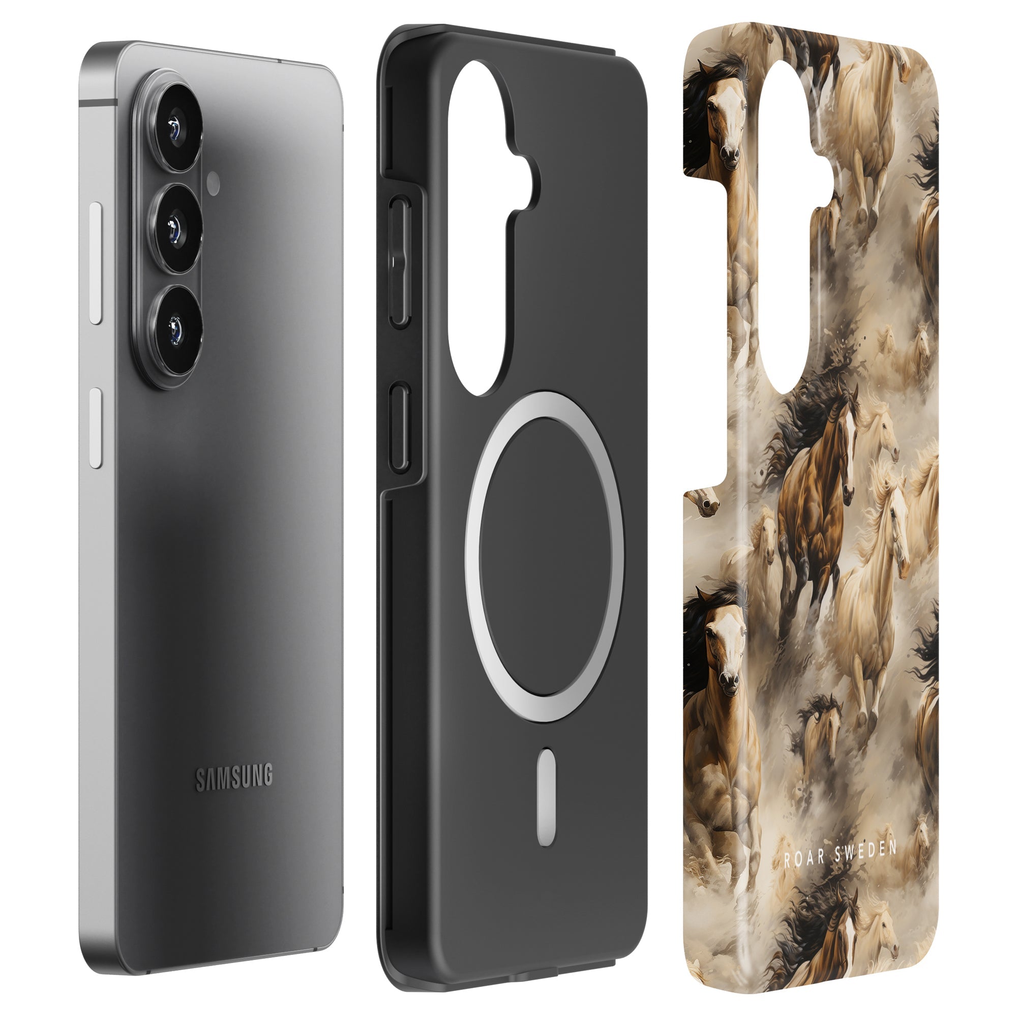 Wild Horses - Magnetic Tough Phone Case - Roar Sweden